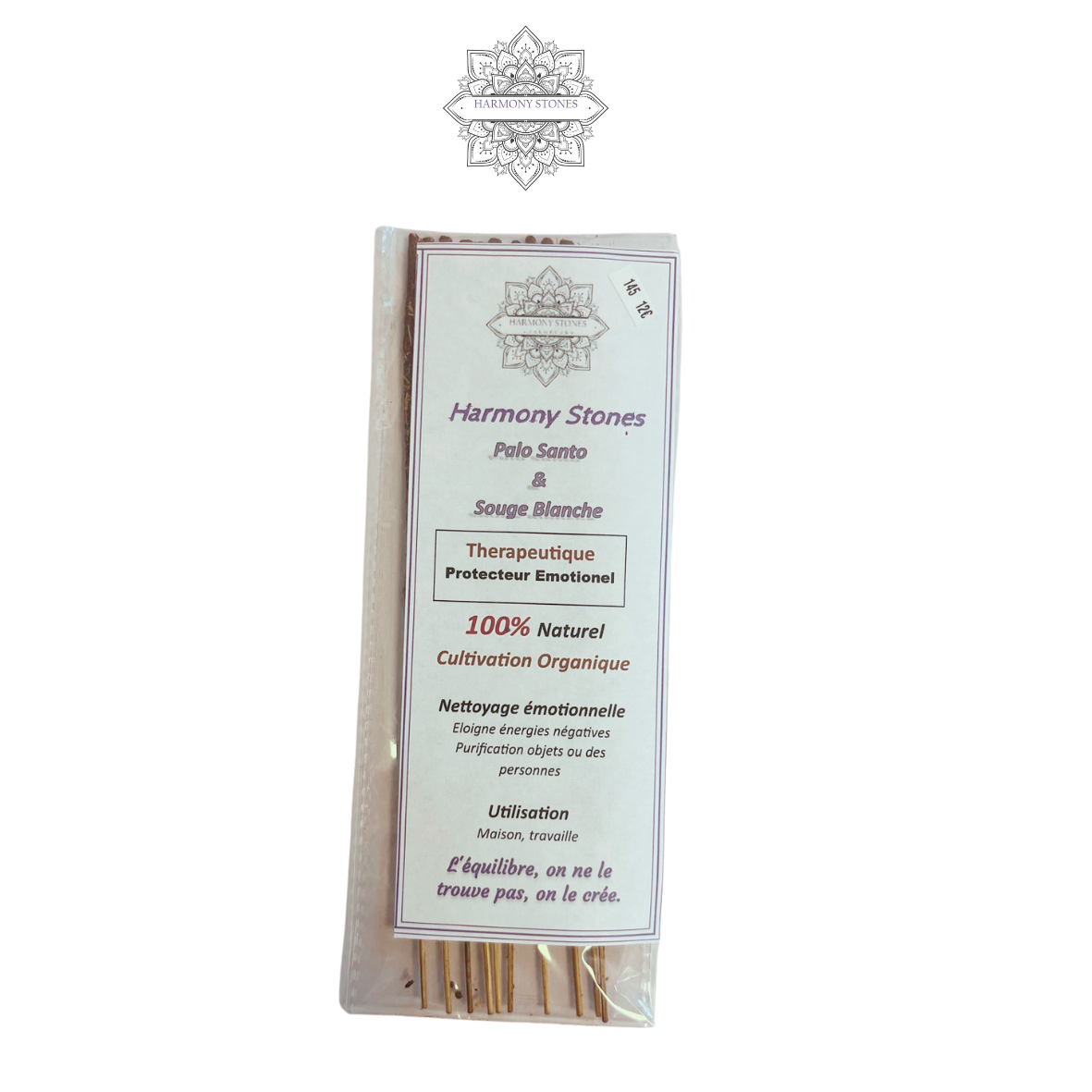 Encens naturel chamanique Sauge Blanche