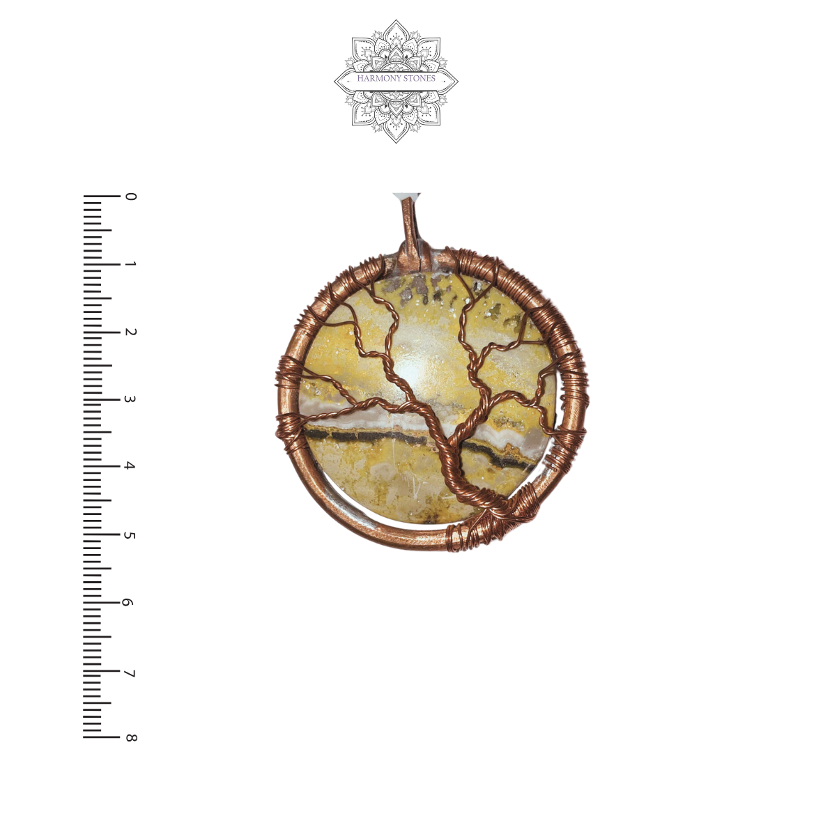 Pendentif Jaspe Bourde