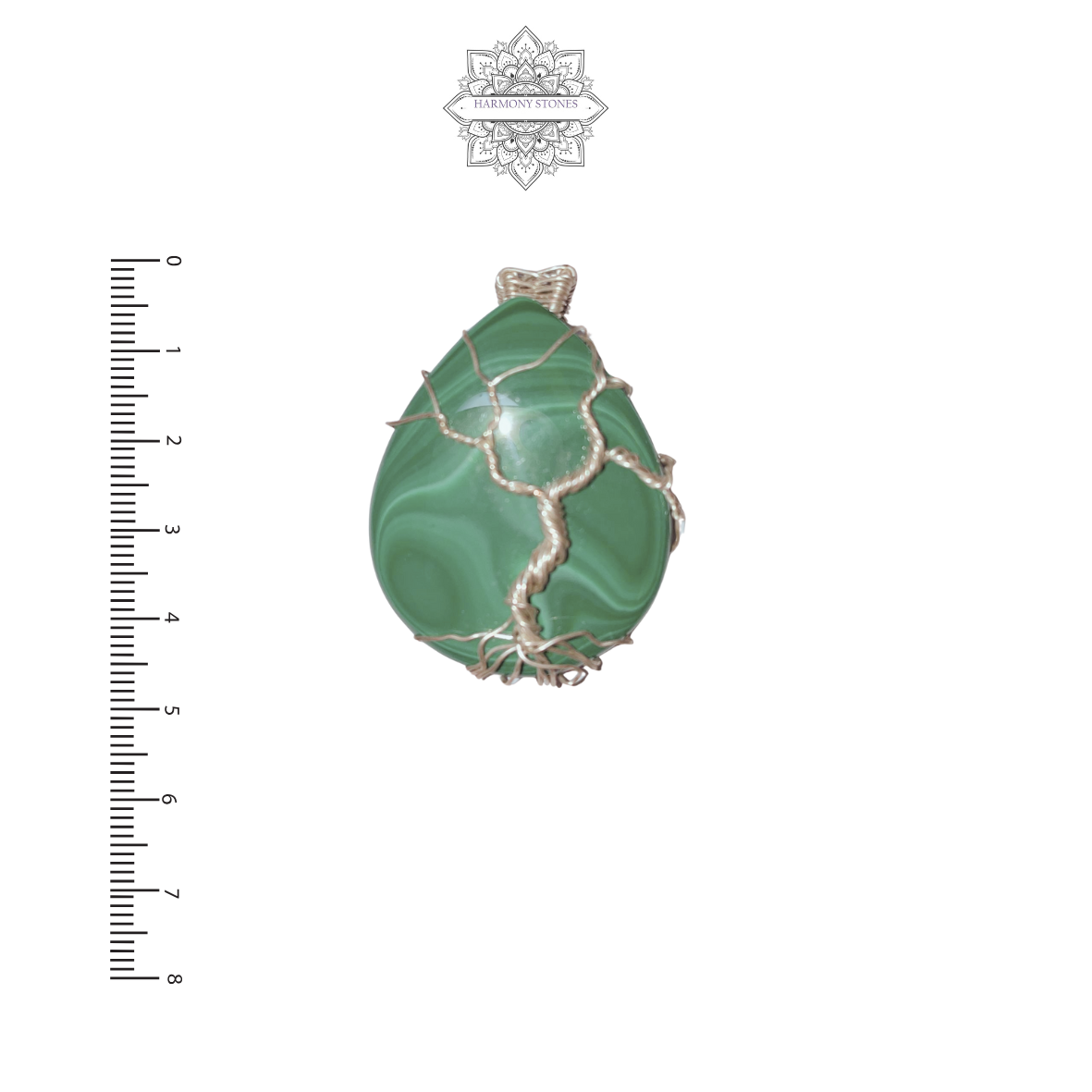 Pendentif Malachite