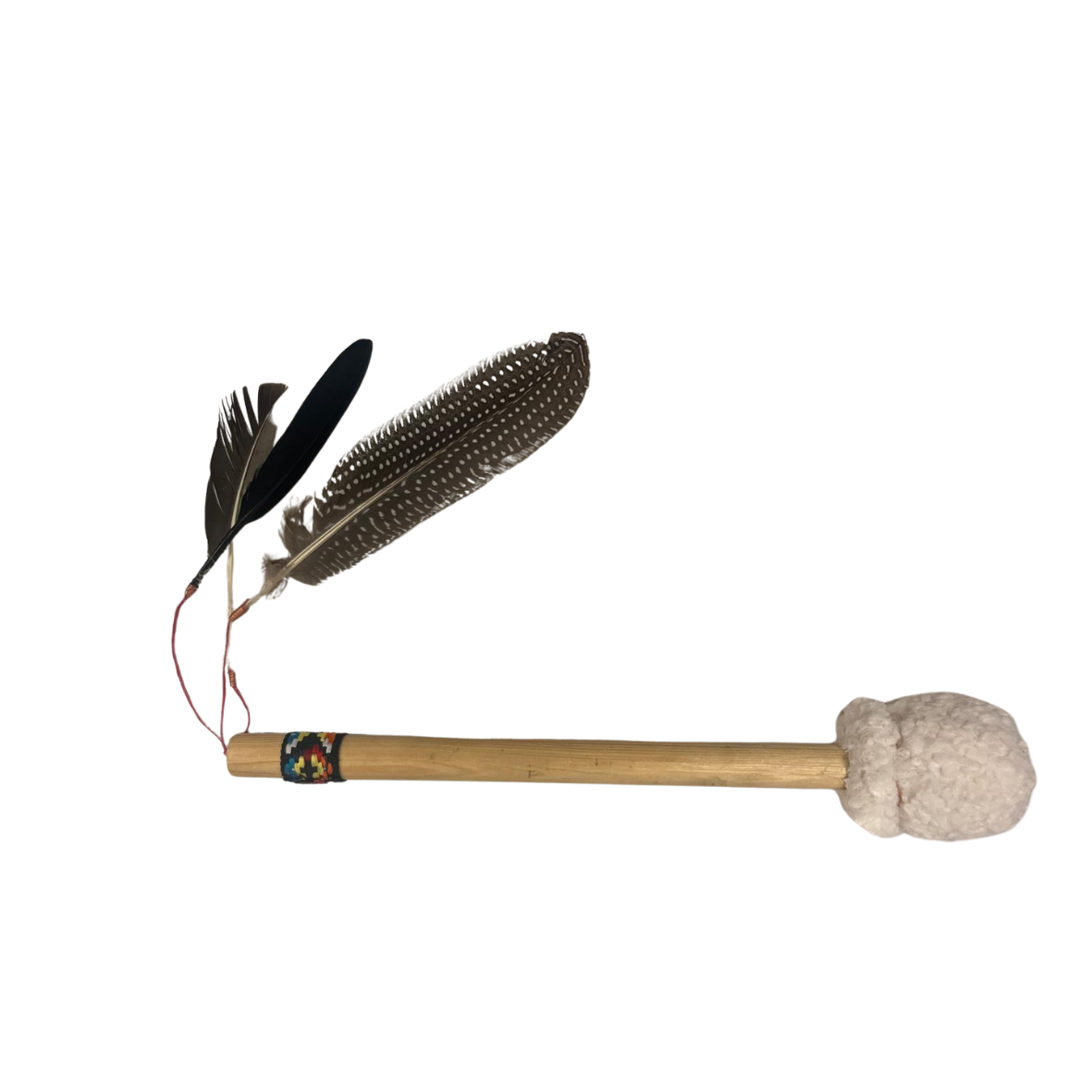 Maillet doux pour tambour chamanique.