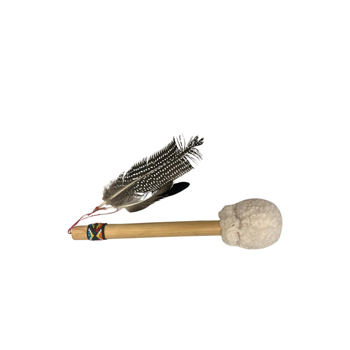 Maillet doux pour tambour chamanique.